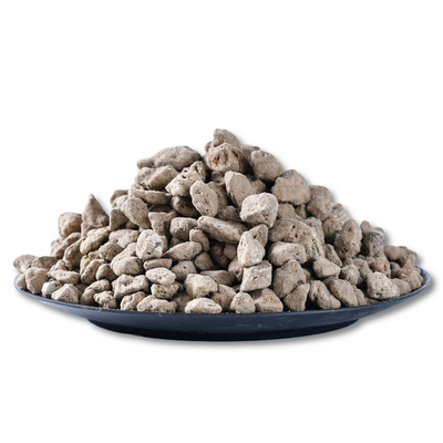 天然轻石浮石颗粒兰花专用铺面拌土垫底多肉介质土钵底石水族过滤