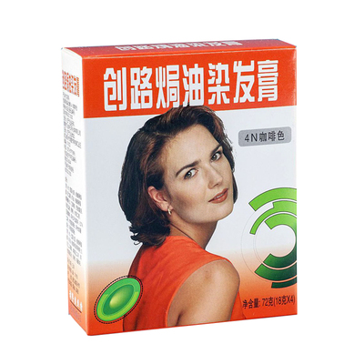 创路焗油染发膏温和盖白发不褪色