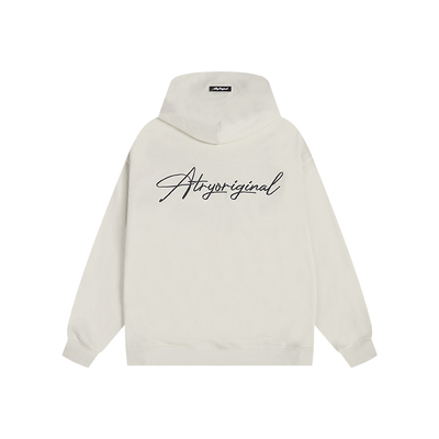 ATRY连帽卫衣男美式情侣帽衫外套