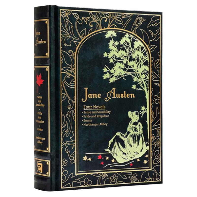 Jane Austen: Four Novels 简奥斯汀:四部小说 英文原版 理智与情感 傲慢与偏见Pride and prejudice 艾玛 诺桑觉寺 原著英语书籍