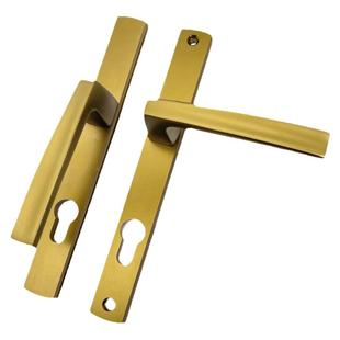 断桥铝合金平开门把手阳台门拉手双开门玻璃门锁执手双高门锁手柄