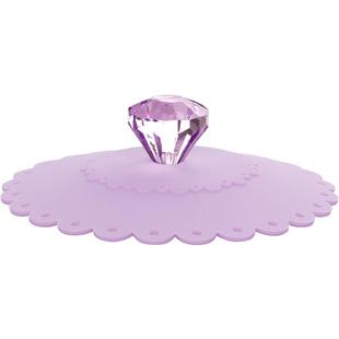 米梵蕾丝花边钻石杯盖防尘水杯通用盖子环保安全无毒硅胶杯盖