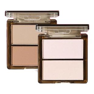 白日梦醒家双色高光修容盘哑光粉饼提亮面中眼头脸部鼻影侧影一体