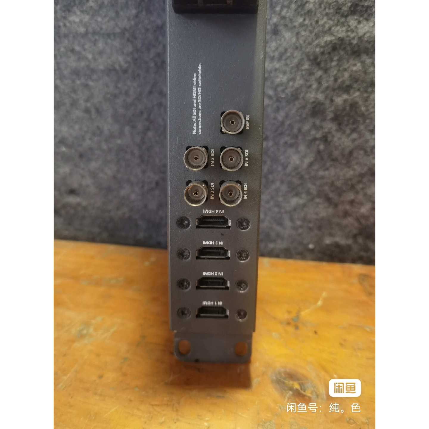 议价BMD6路导播台8路输入1080i输出1080i成色如图维修图片