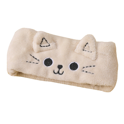 可爱小猫秋冬月子发带