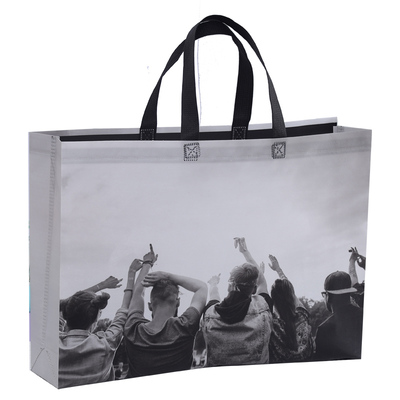 男装手提袋时尚无纺布覆膜防水