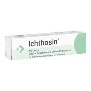 【自营】ICHTHYOL颐可修湿疹小绿管药膏神经性皮炎新生儿宝宝婴儿