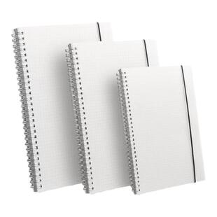 a4网格本加厚笔记本子量房专用a5方格本线圈横线本b5简约高中学生