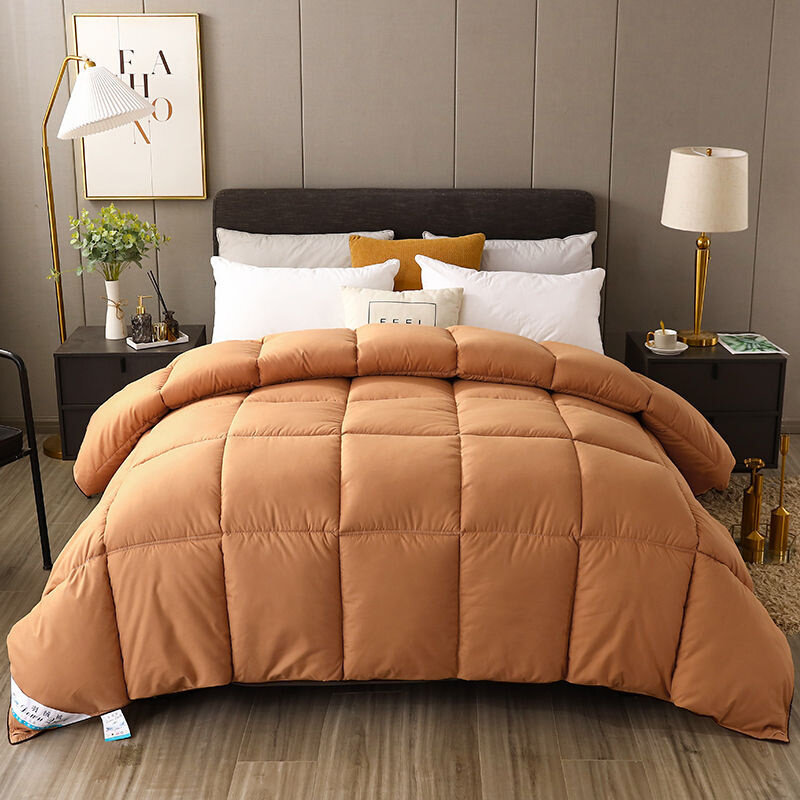 新款酒店羽绒被羽丝绒被五星级被子冬季被芯被单双人棉被子加厚空