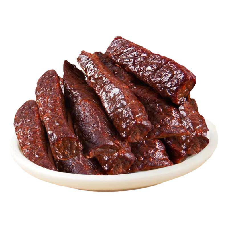 内蒙古呼伦贝尔特产小零食 手撕风干牛肉干500g 真牛肉好味道