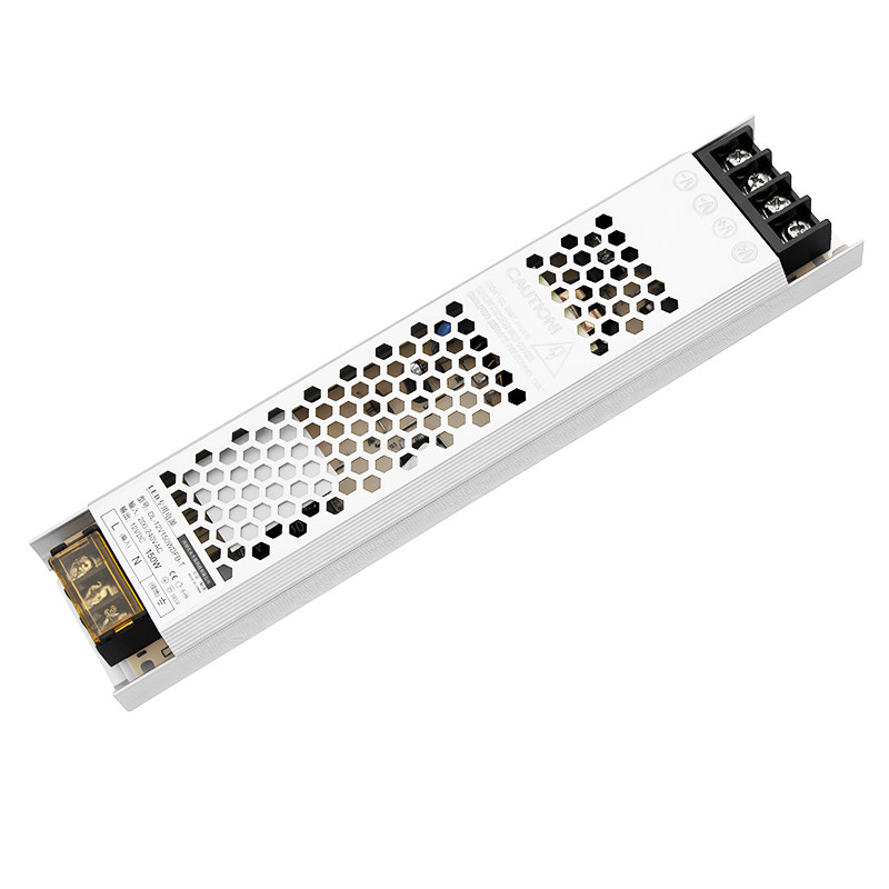 LED超薄长条软膜灯箱电源220V转12v24伏300W400W永杰霖变压适配器