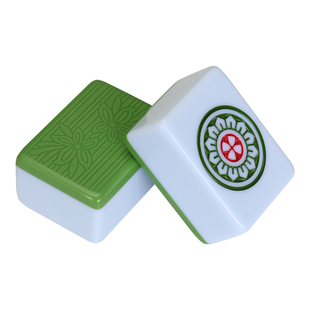 长鑫菊花荷花双玉单玉石麻将牌原厂单张配牌补配单个四口机麻将子