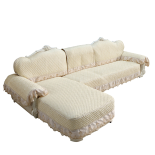 定制沙发垫坐垫套抱枕欧式靠背巾弧度开口靠背万能全包盖罩防尘套