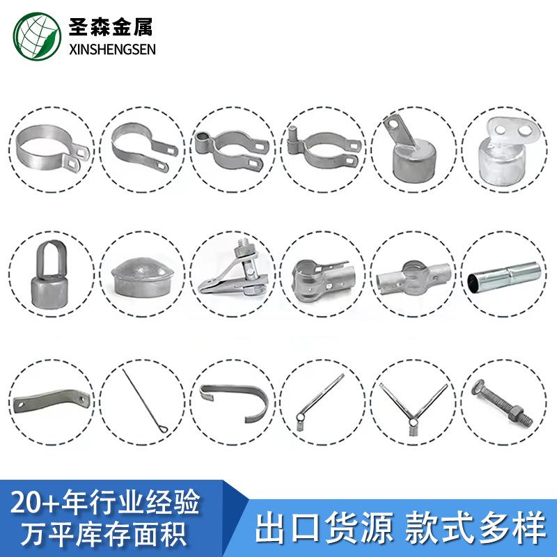 外贸出口勾花护栏网临时护栏球场网美国厂家围栏围栏链环棒球场