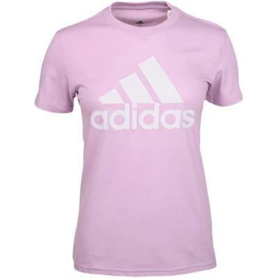阿迪达斯女士圆领运动T恤