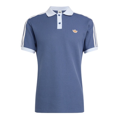 Adidas/阿迪达斯正品三叶草男士华夫格运动休闲POLO衫KX1230