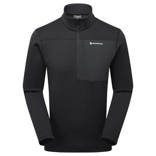 FURY XT半拉链抓绒衣男士 | MONTANE保暖透气弹力耐磨长袖盟泰恩