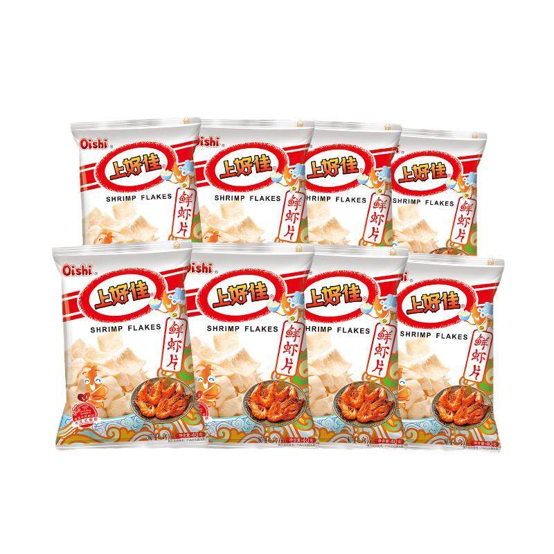 Oishi上好佳鲜虾片办公室休闲