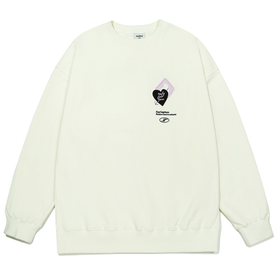 GUUKA美式休闲圆领卫衣