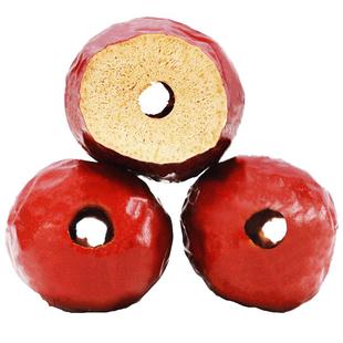 无核红枣新疆去核去皮若羌灰枣奶枣脱皮空心大红枣干货年货整箱