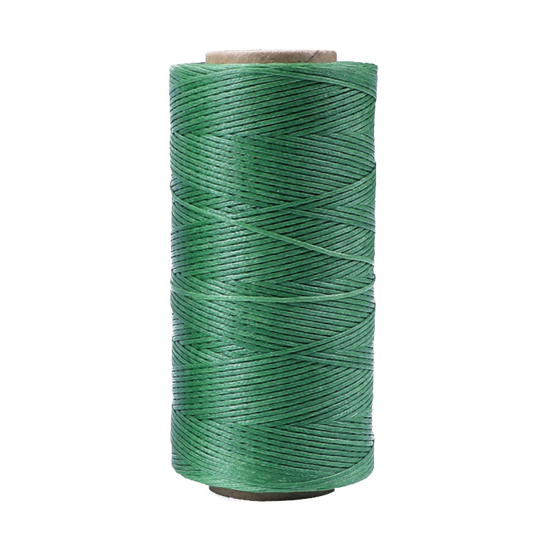 0.8mm手缝蜡线diy皮革编织扁蜡线150d缝皮包手绳手链编织绳走马线