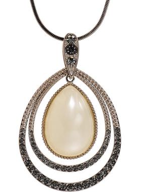 水滴长款高档百搭配饰毛衣链