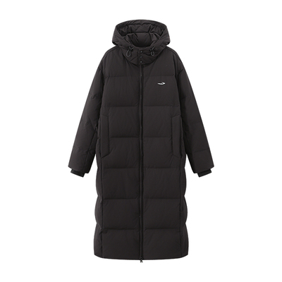 江南先生NewJNXS三防90白鸭绒侧摆可拉开长款过膝羽绒服冬男女款