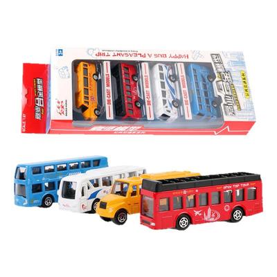 嘉业187合金小车4公交巴士