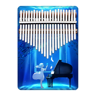 21音卡林巴亲手指钢琴拇指琴初学者网红乐器学生礼物彩色kalimba