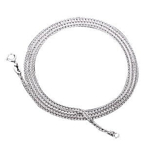 S925纯银项链锁骨链狐尾链肖邦链盒子链蛇骨链简约百搭男女银链子