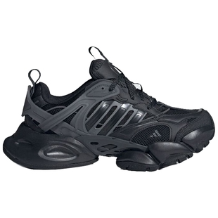 阿迪达斯官方正品休闲鞋男鞋女鞋黑色厚底老爹鞋新款运动鞋JR3086