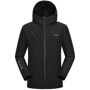 LAFUMA乐飞叶户外GORE-TEX戈尔防水冲锋衣男休闲连帽夹克风衣外套