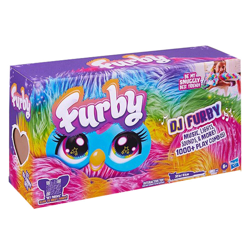 美版Furby菲比精灵互动唱歌舞蹈时尚毛绒玩偶宠物儿童礼物玩具