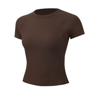 Ribbed Nulu 女士罗纹短袖 T 恤 芯吸丨lululemon丨LW3KNOS