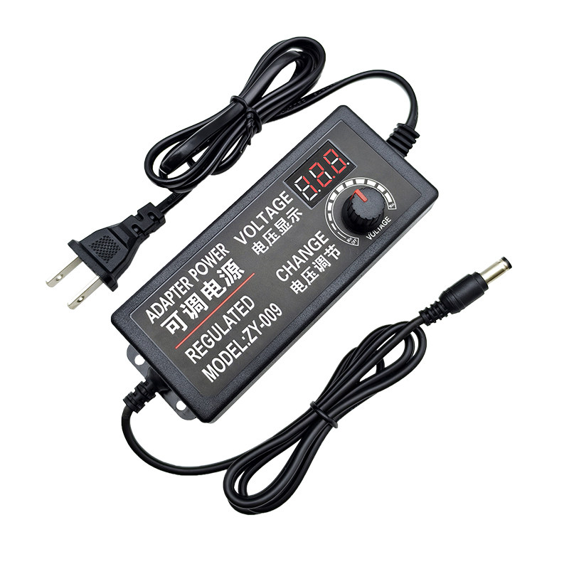 3V-12V 3V-24V2A可调电源适配器调温调光LED风扇水泵鼓风机调速器