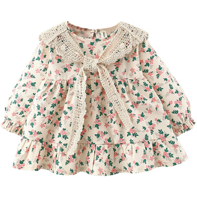 秋装宝宝韩版3周岁长袖连衣裙