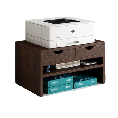 奔图打印机工作台BM2307W/2303W/2333W专用实木多层收纳置物架子