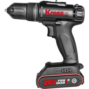 卡胜kress家用小型手电钻调速20V无刷锂电冲击钻手抢钻KU211