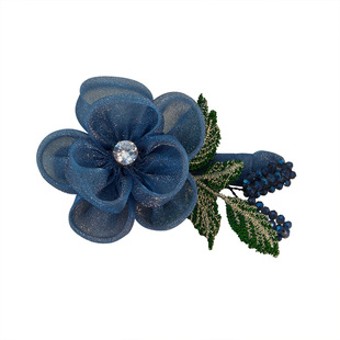 2026新款高端春夏网红减龄绢纱发夹女发量少盘发半扎发卡头饰卡子