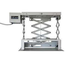 新款超薄微型嵌入式投影仪电动吊架微型隐藏式投影机智能语音遥控升降天花吊顶伸缩式投影支架