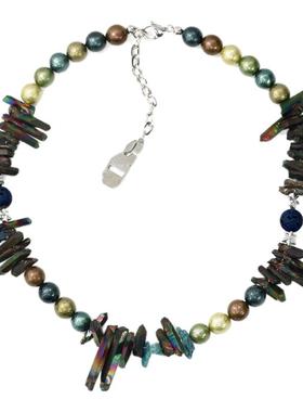 GETEMON珍珠贝珠小众项链