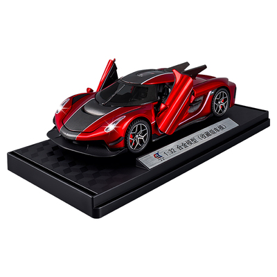 柯尼塞格合金车模儿童仿真小汽车玩具男孩子1:32豪华跑车模型新款