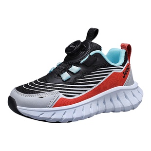 JEEP吉普童鞋男童运动鞋2025春秋新款网面透气儿童鞋子男孩跑步鞋