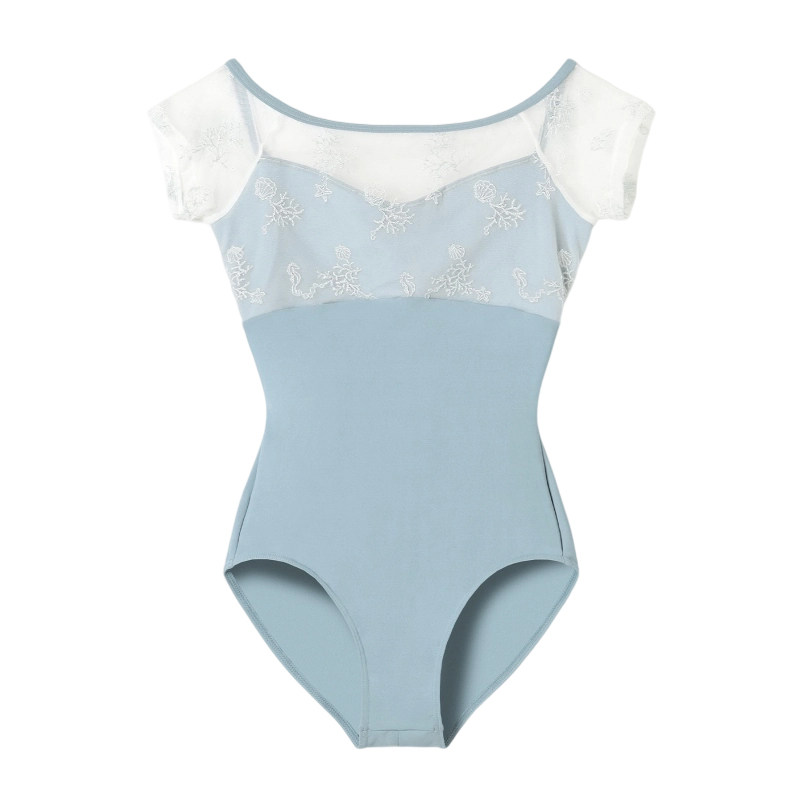 Chacott芭蕾舞蹈体服练功服系列法式袖连体衣女ONWARD
