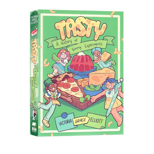 点心甜品美食 美味实验史 2册英文原版 Yummy A History of Desserts/Tasty A History of Yummy Experiments 全彩漫画