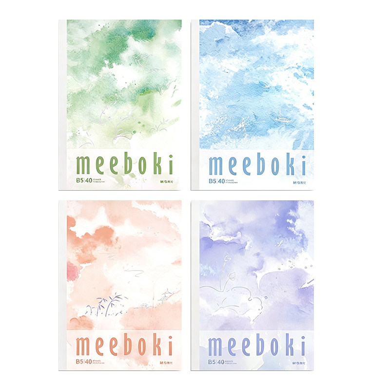 晨光meeboki笔记本本子B5加厚