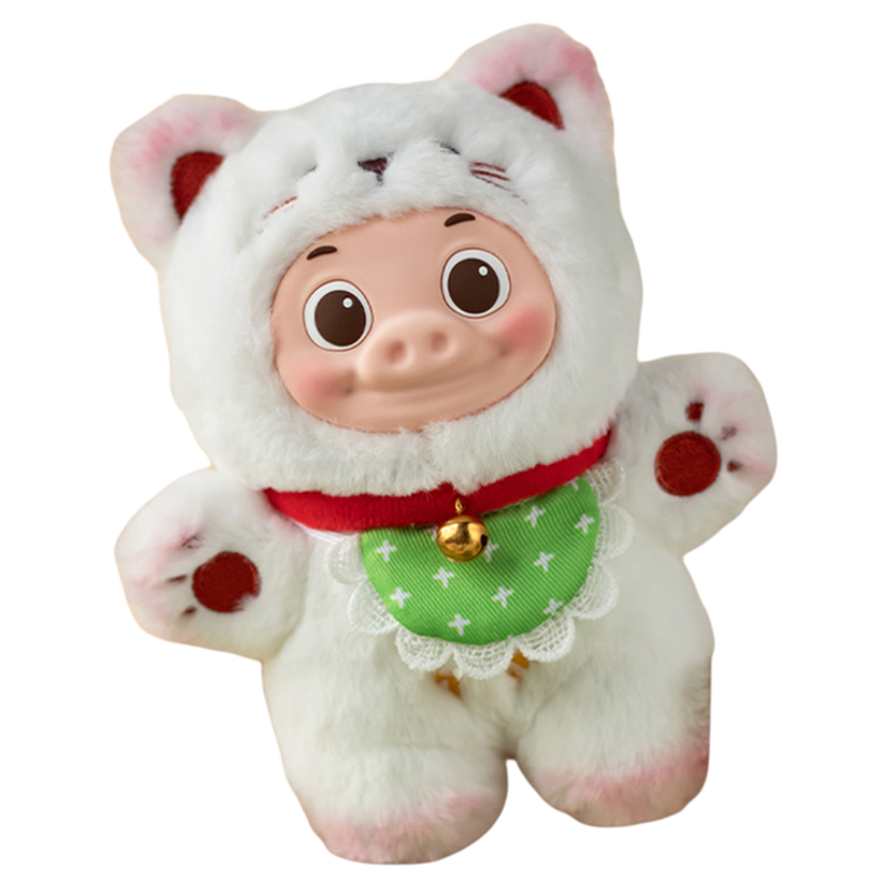 TOPTOY猪猪侠猪咪毛绒盲盒可爱猪猪侠男神玩偶公仔挂件生日礼物