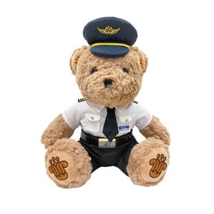 【新年礼物】南航文创机长熊可爱小熊玩偶女生毛绒玩具公仔礼物