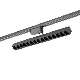 超亮轨道灯聚光led射灯超市服装店铺商用长条画廊展厅餐厅路轨灯