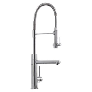 美国克劳思Kraus同款冷热抽拉家用旋转伸缩厨房多功能菜盆水龙头